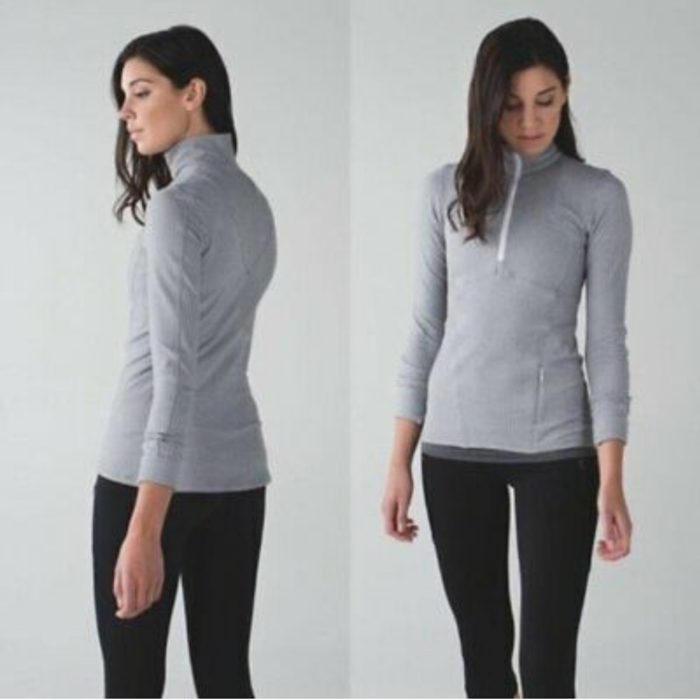 Lululemon kanto catch me1/2 zip Long sleeve